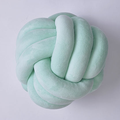 KNOTTED PILLOW (CLASSIC) - Large / Green Wonder Space