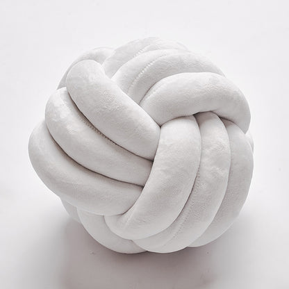 KNOTTED PILLOW (CLASSIC) - Large / White Wonder Space