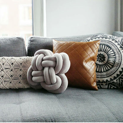 KNOTTED PILLOW(SQUARE) - Wonder Space