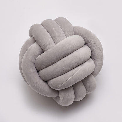 KNOTTED PILLOW (CLASSIC) - Large / Grey Wonder Space