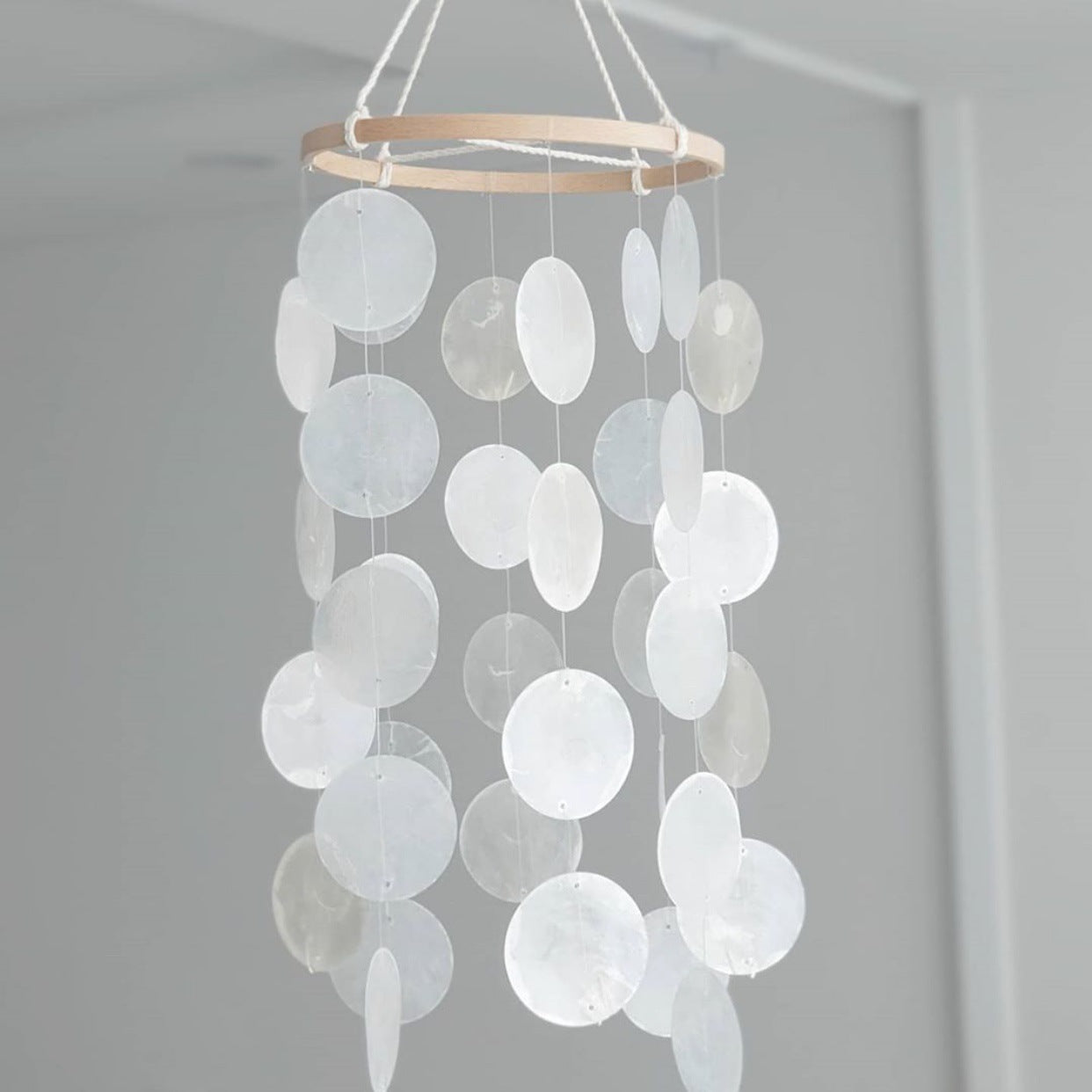 BABY MOBILE (SHELL) - White / Without Hanger Wonder Space