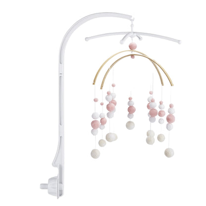 BABY MOBILE (FELT BALL) - Pink / With Hanger Wonder Space