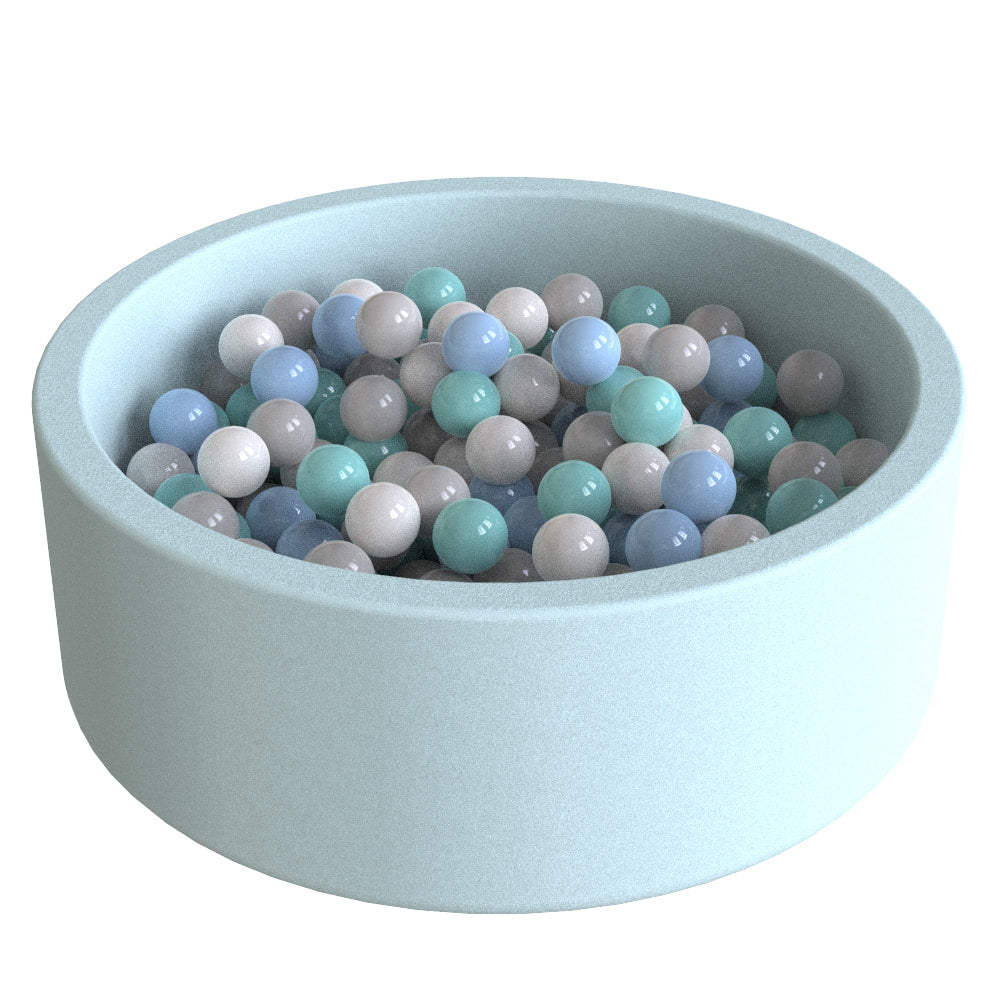 BALL PIT (ROUND) - Baby Blue Wonder Space