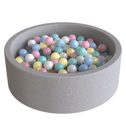 BALL PIT (ROUND) - Light Grey Wonder Space