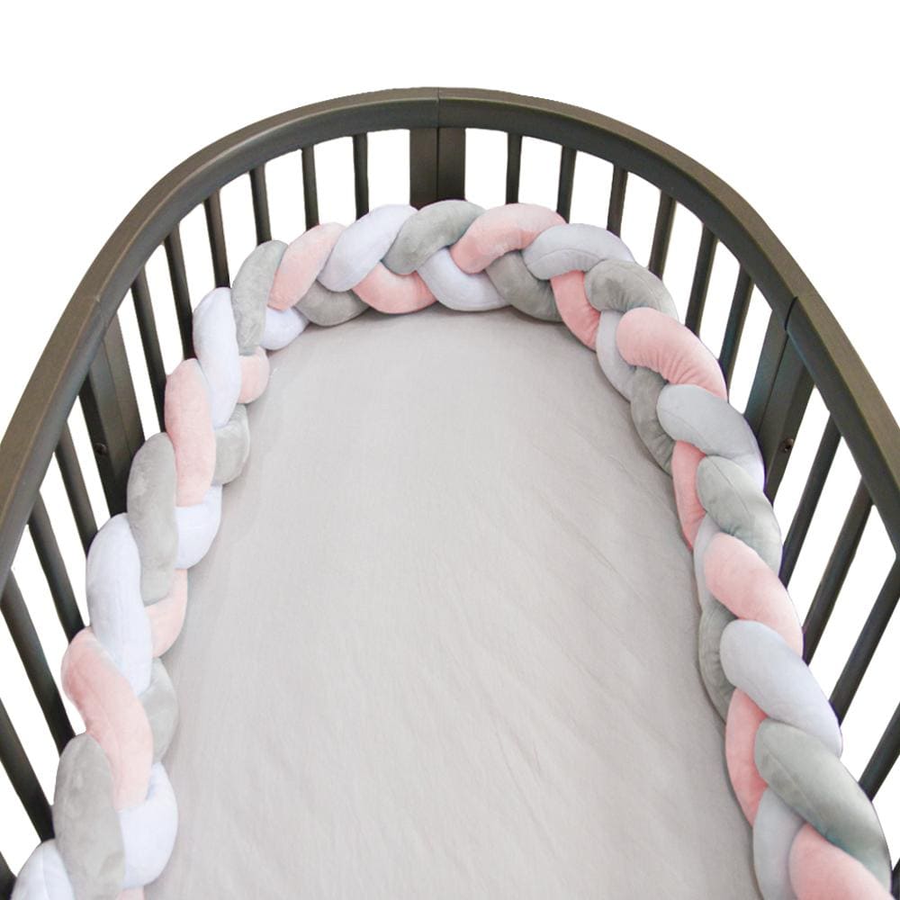 BRAIDED BUMPER - 2-Meter / Pink/Grey/White Wonder Space