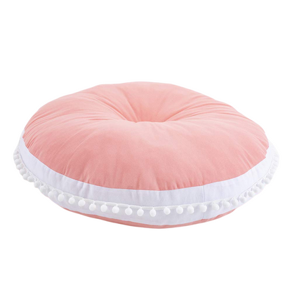 FLOOR SEAT LOUNGER (POM POMS) - Pink Wonder Space