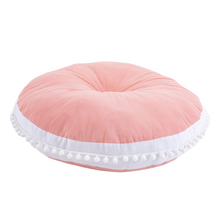 Load image into Gallery viewer, FLOOR SEAT LOUNGER (POM POMS) - Pink Wonder Space
