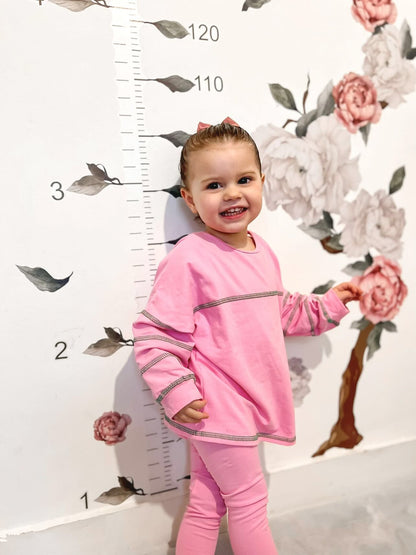 WALL STICKERS (PEONY GROWTH CHART) - Wonder Space