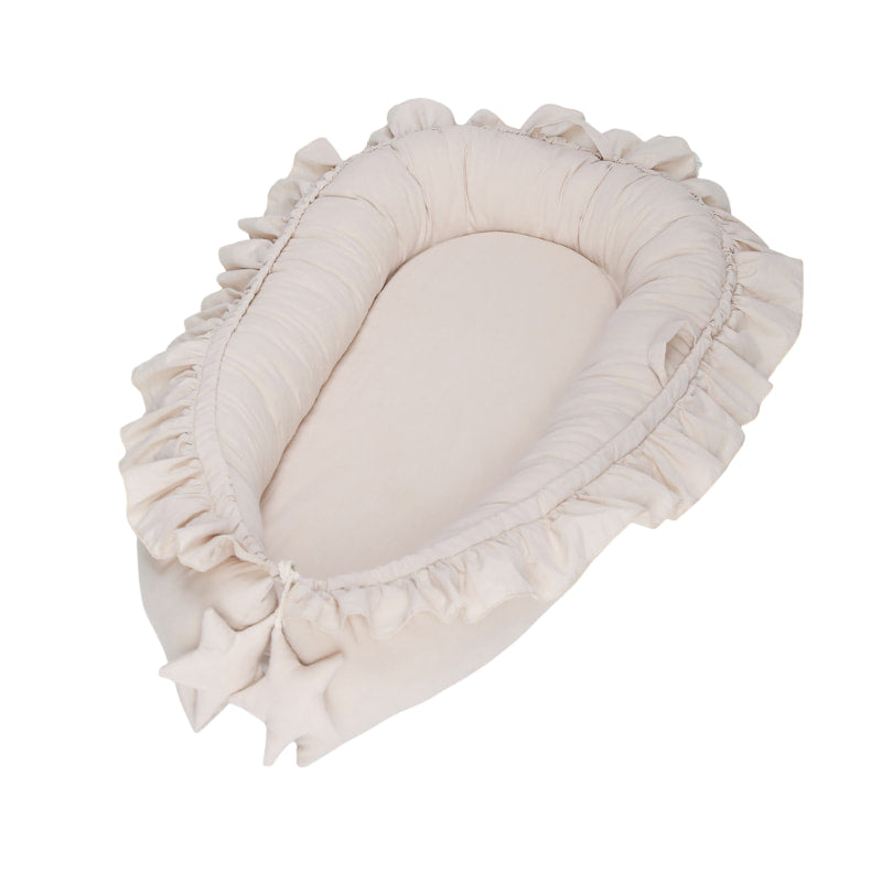 BABY NEST(RUFFLE) - Beige Wonder Space