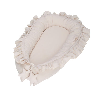 BABY NEST(RUFFLE) - Beige Wonder Space