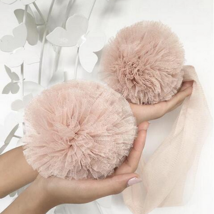 TULLE POM POM - Beige Wonder Space