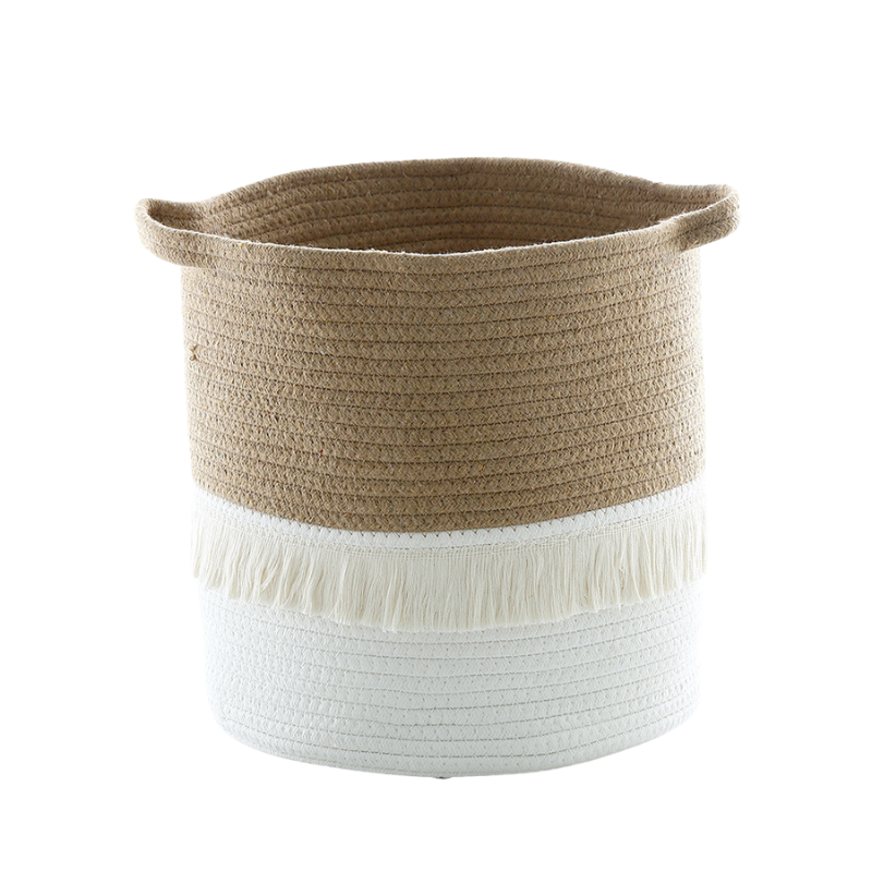 BUCKET (DUAL COLOR TASSEL) - Brown Wonder Space