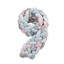 Load image into Gallery viewer, BRAIDED BUMPER (EXTRA HEIGHT) - White/Blue/Pink/Green/Grey Wonder Space
