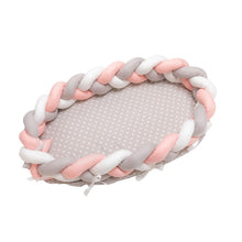 Load image into Gallery viewer, BABY NEST (BRAIDED) - Pink/Grey/White Wonder Space
