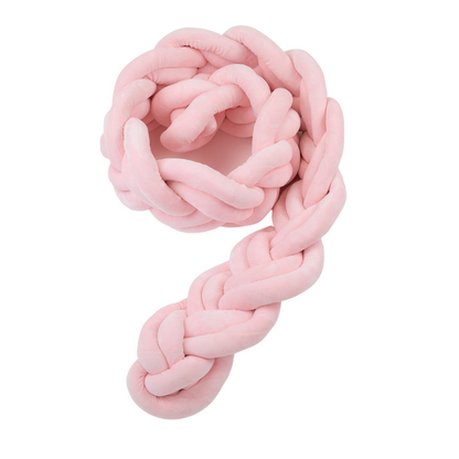 BRAIDED BUMPER (TWIST) - Pink Wonder Space