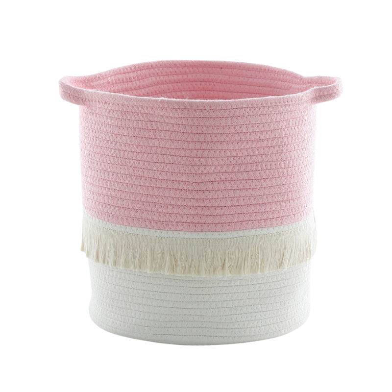 BUCKET (DUAL COLOR TASSEL) - Pink Wonder Space