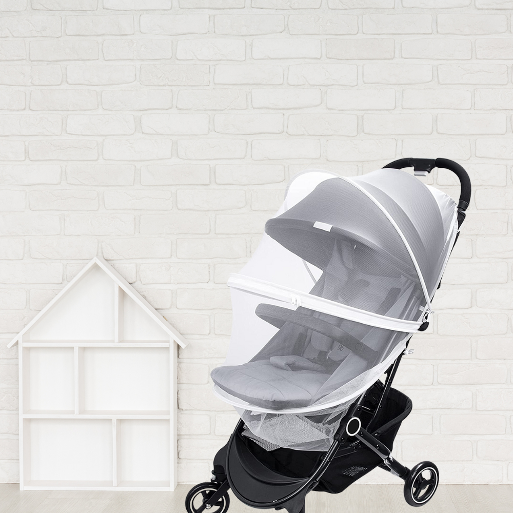 MOSQUITO NET (STROLLER) - #2 White Wonder Space